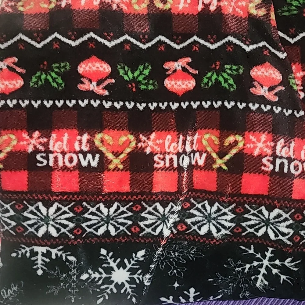 Holiday Editions Gray Leggings Or Pjs